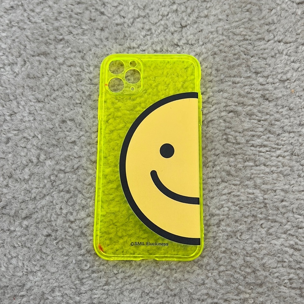 New iPhone 11 Phone case. Slight discoloration.